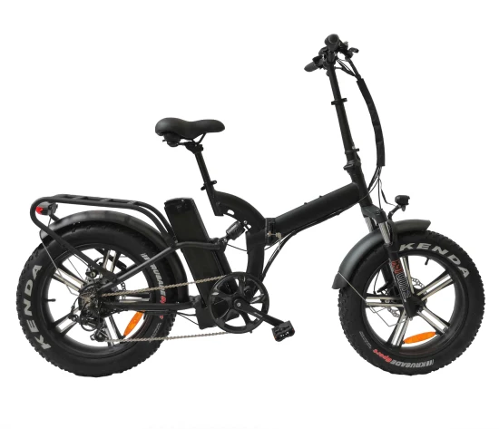 Gran oferta 2022, bicicletas eléctricas plegables de alta calidad para nieve, bicicletas de montaña, Motor 48V350W500W, bicicleta eléctrica con neumáticos gruesos